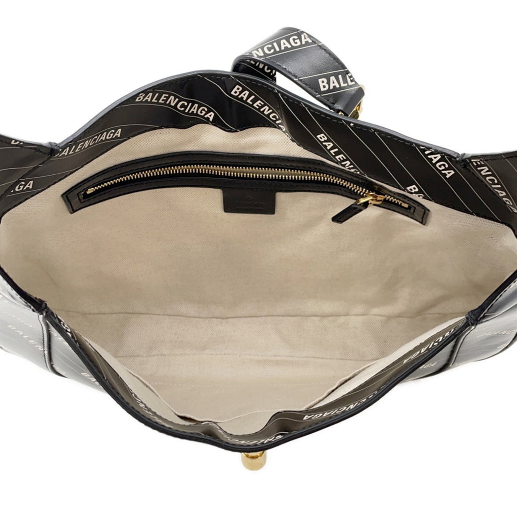Balenciaga The Hacker Project Jackie 1961 Medium Shoulder Bag 636712 in Black, Collaborated with Gucci