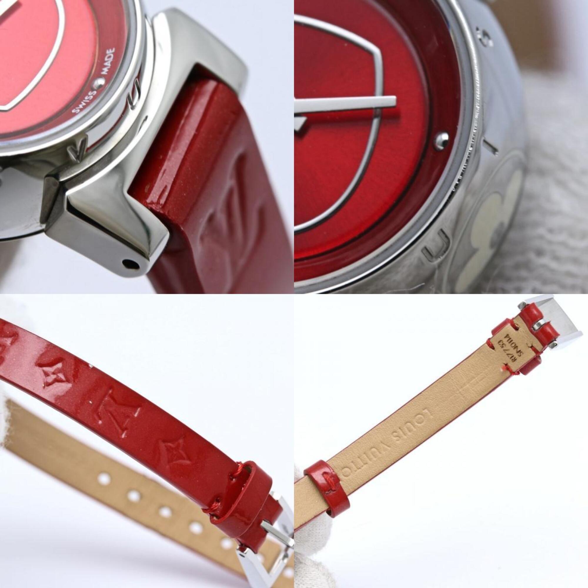 LOUIS VUITTON Tambour Bijou Q151Z0 Women's Watch /40408 — Good