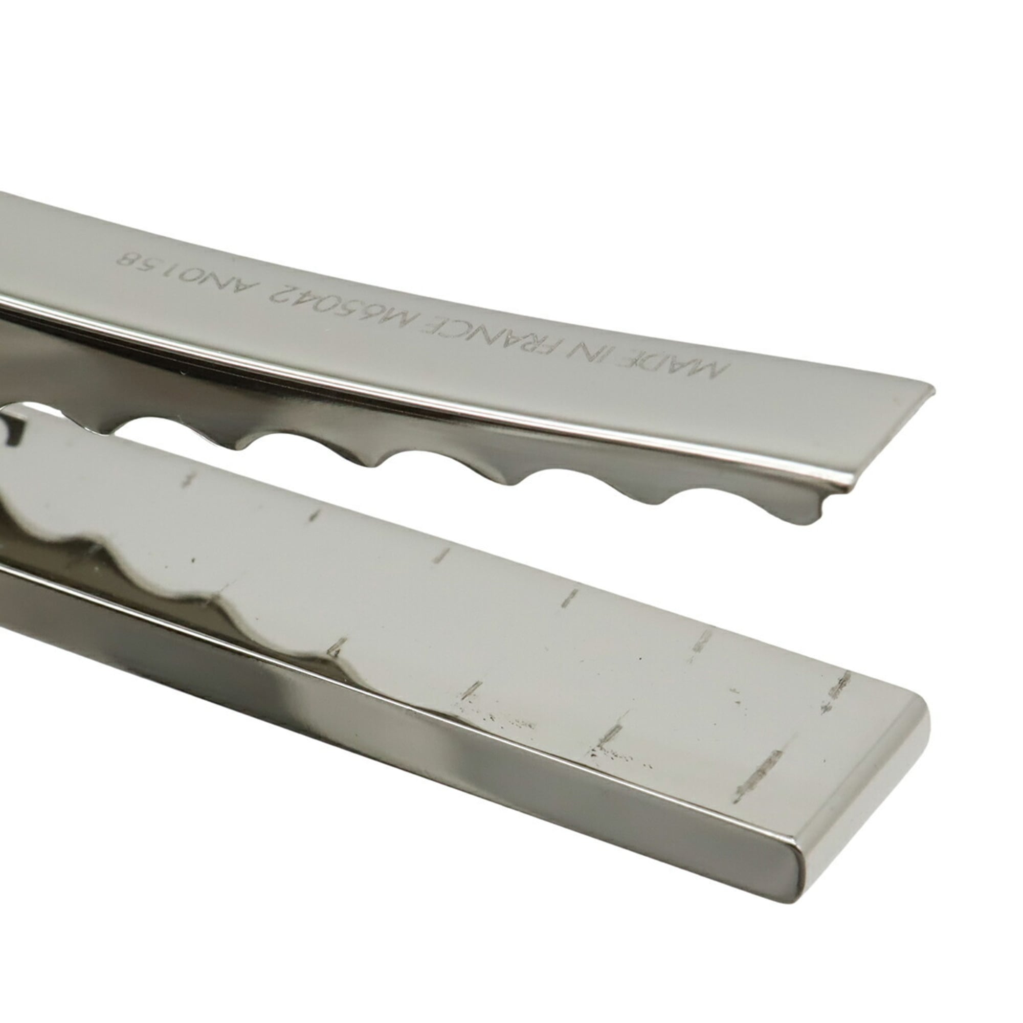 LOUIS VUITTON Louis Vuitton Pance Cravate Champs-Elysees Tie Clip, Silver, M65042 — Like New