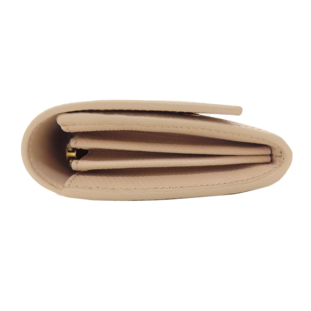 Celine logo long wallet leather women's CELINE