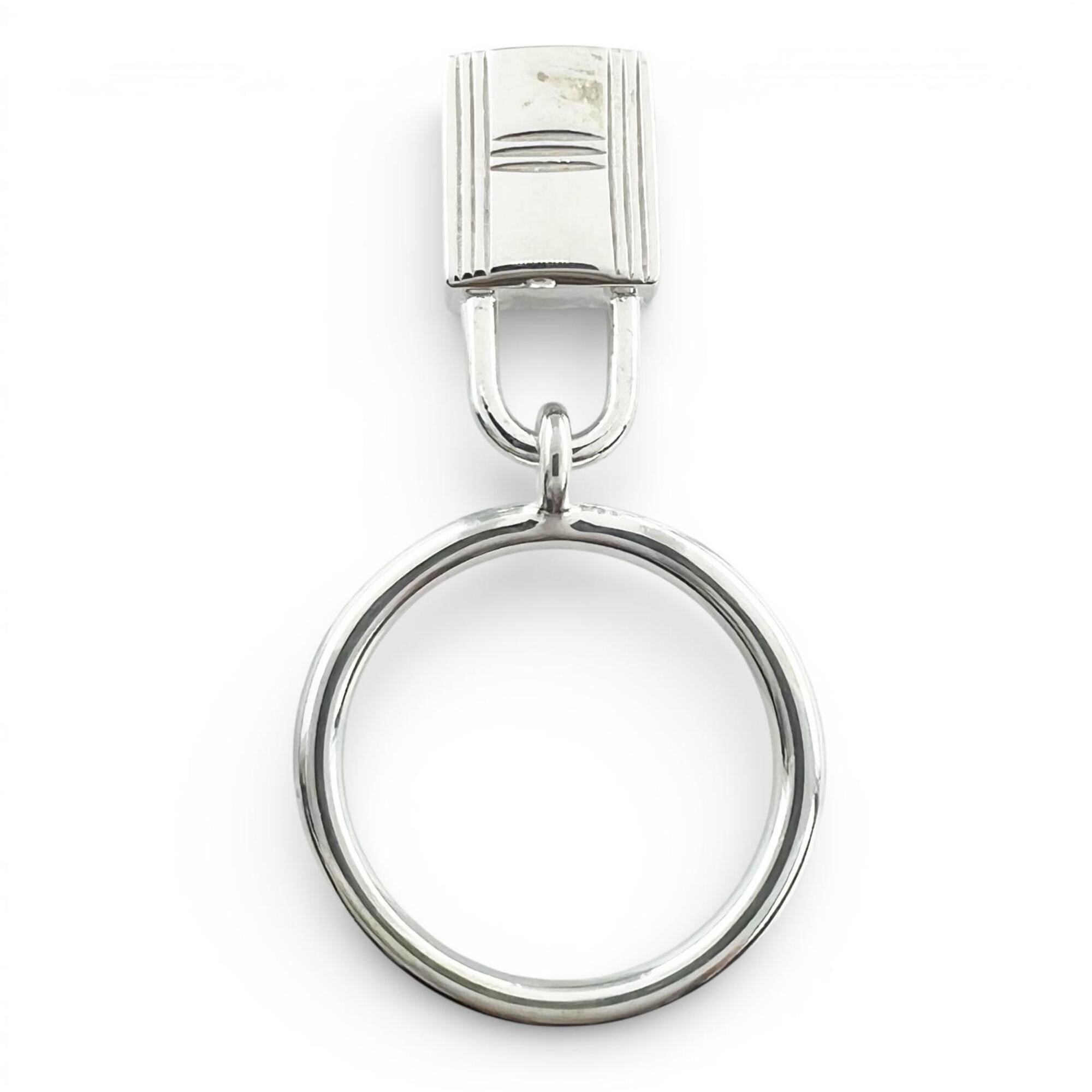 HERMES (Hermes) 2020 Amulette Cadena AG925 Ring, Silver 50, Made in France, Weight 5.5g, Women's — Like New