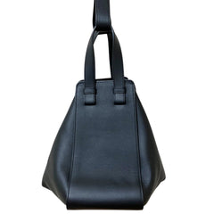 LOEWE Hammock Small Leather Shoulder Bag 387.30.S35 Black Women's — Like New