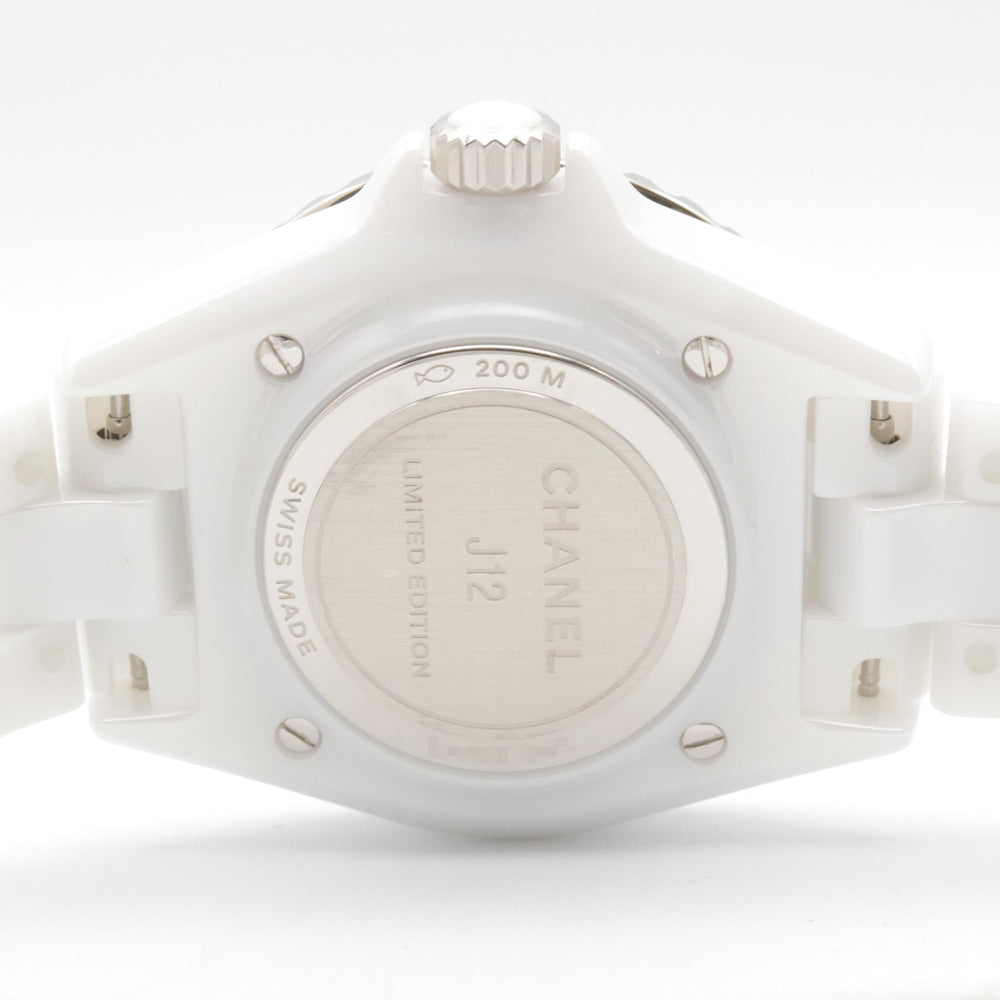 Chanel J12 Wanted de Watch, Ceramic, Ladies, White, H7419 — Very Good