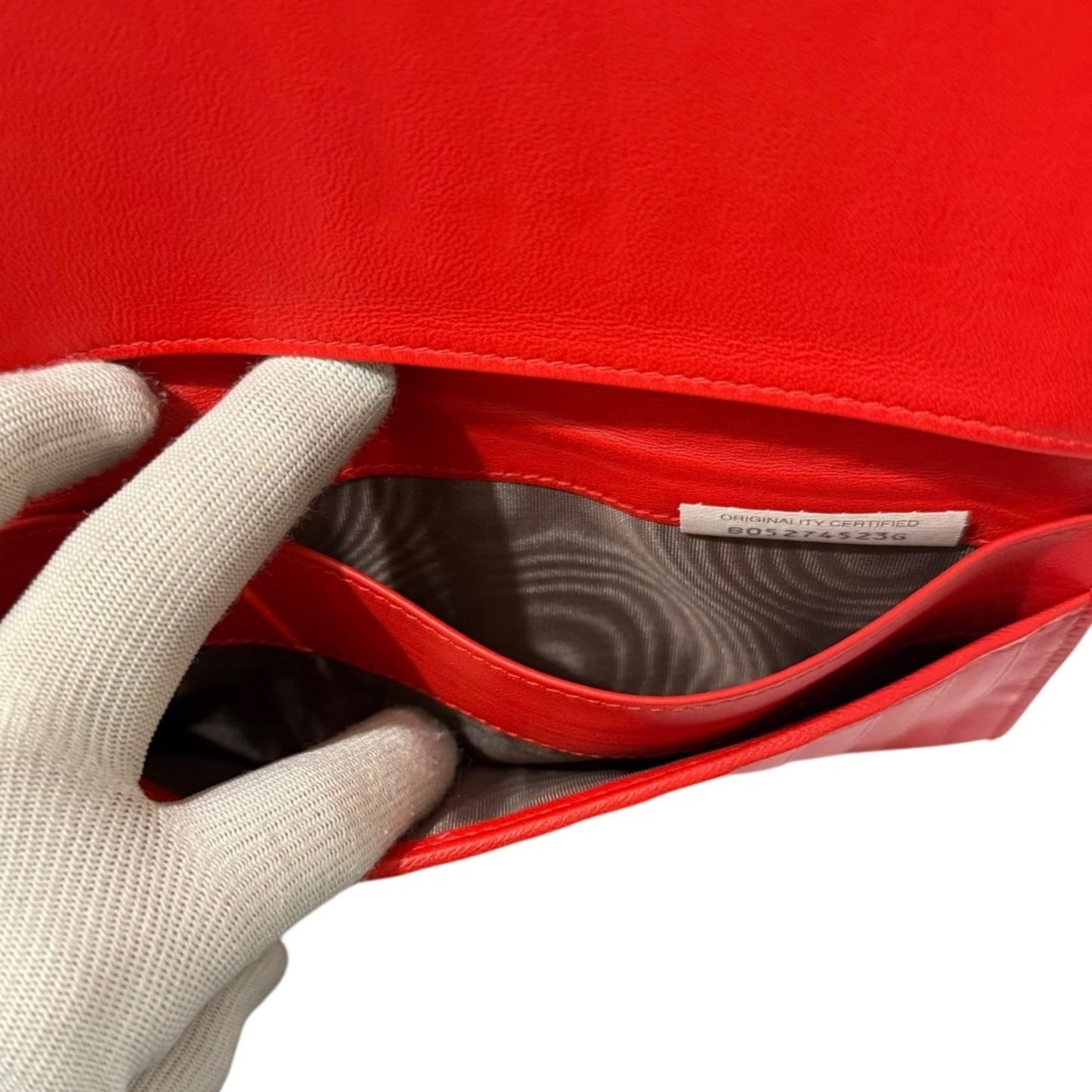 BOTTEGA VENETA Intrecciato Leather Bifold Long Wallet in Red for Men and Women