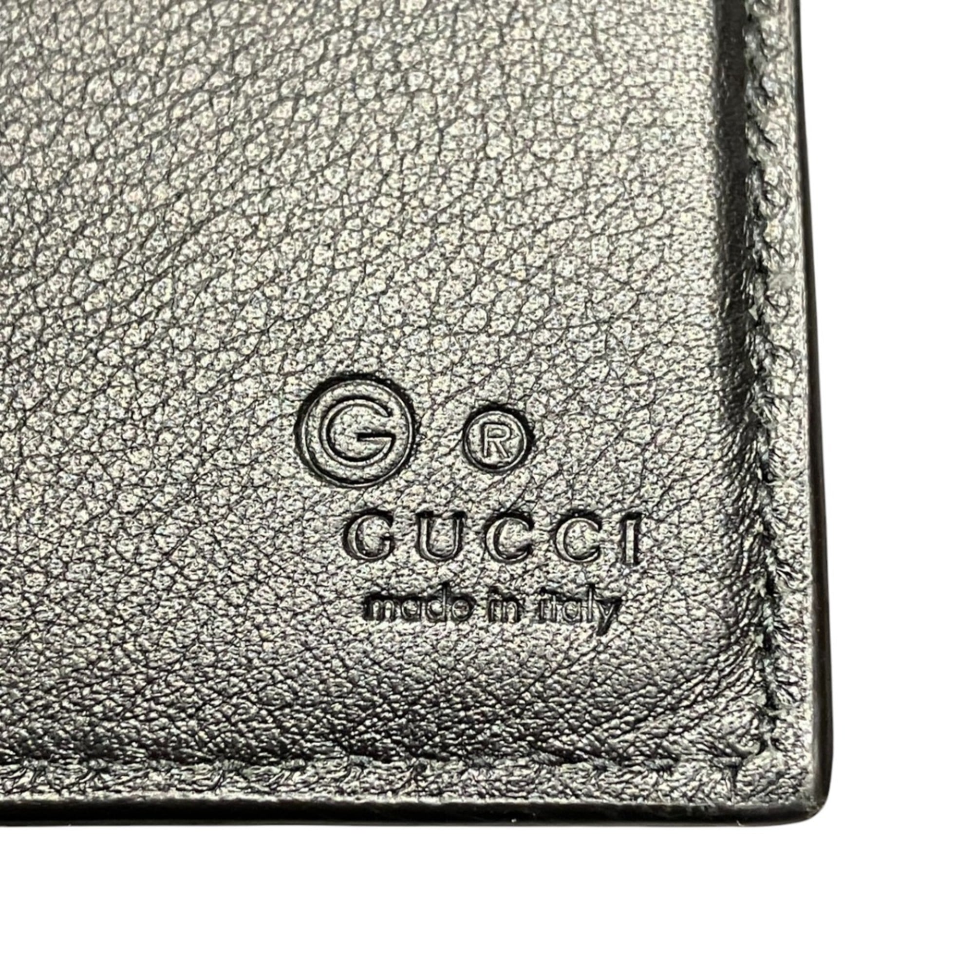 Gucci Bi-fold Wallet in GG Embossed Shima Leather 544473