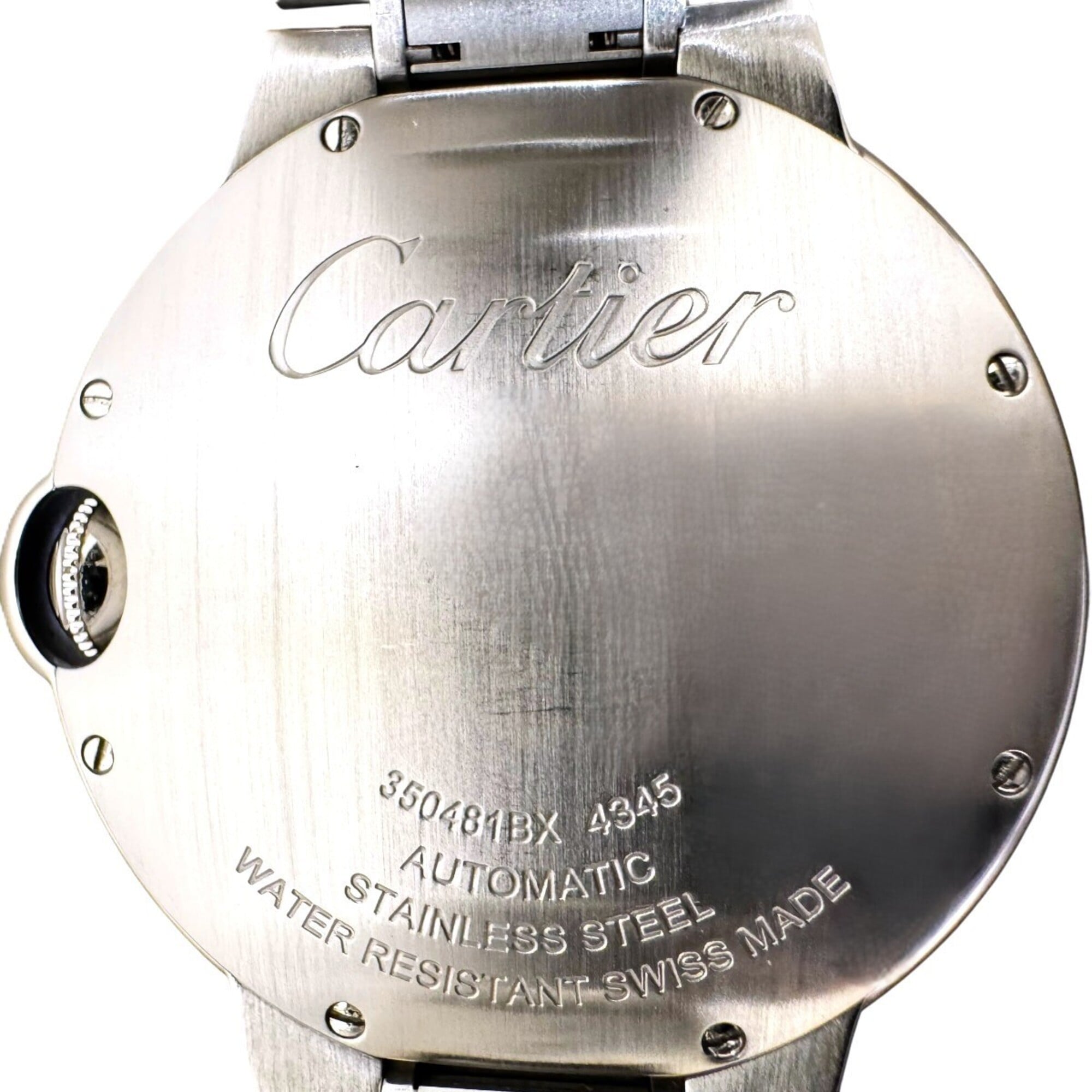 Cartier Ballon Bleu de automatic watch, total weight 119.4g, stainless steel, blue dial, WSBB0061 — Very Good