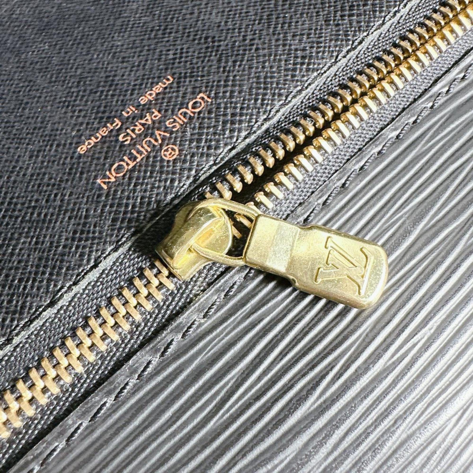 Louis Vuitton Monceau Epi Leather Shoulder Bag M52792 Black — Like New