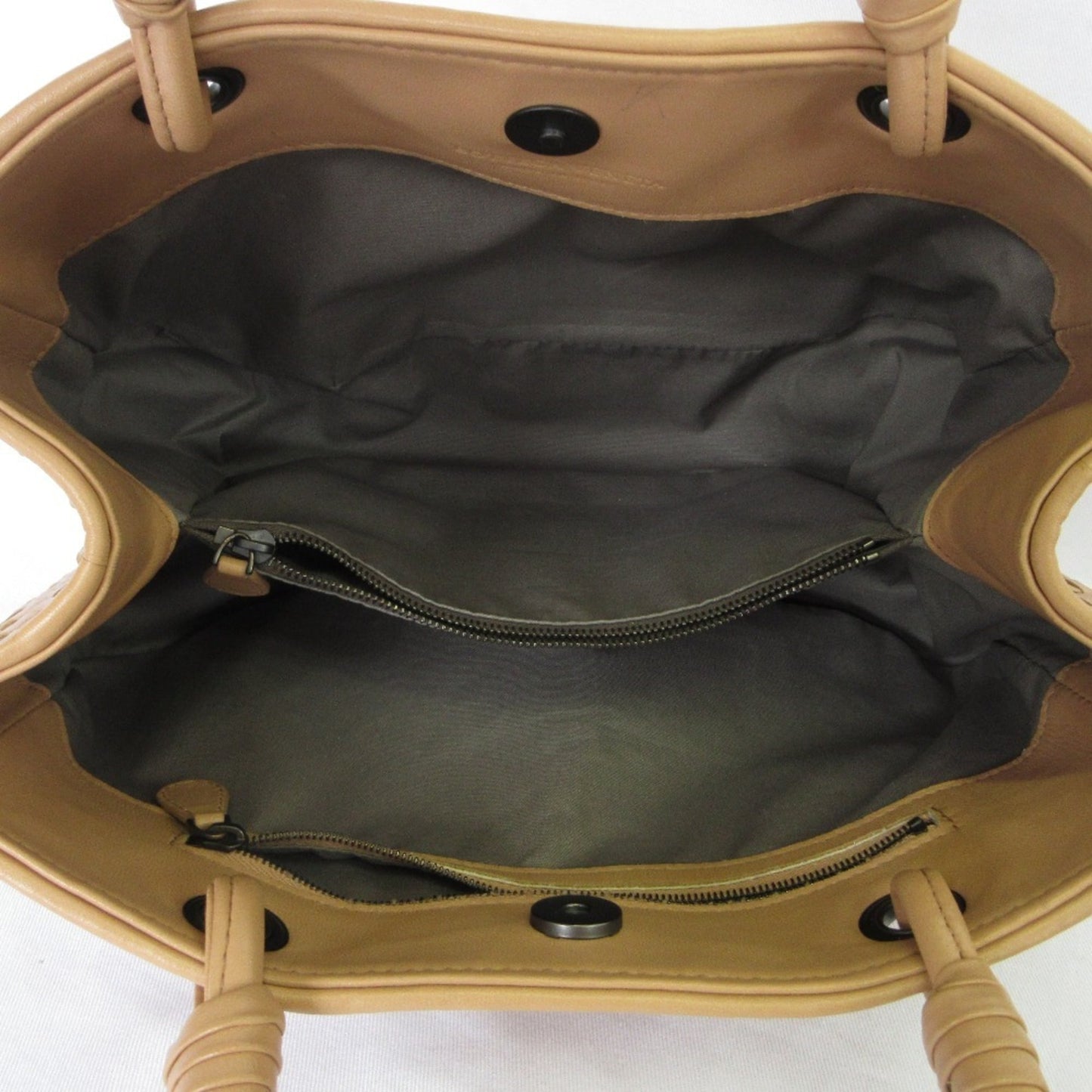 BOTTEGA VENETA Intrecciato Satchel Handbag in Pink Beige for Women