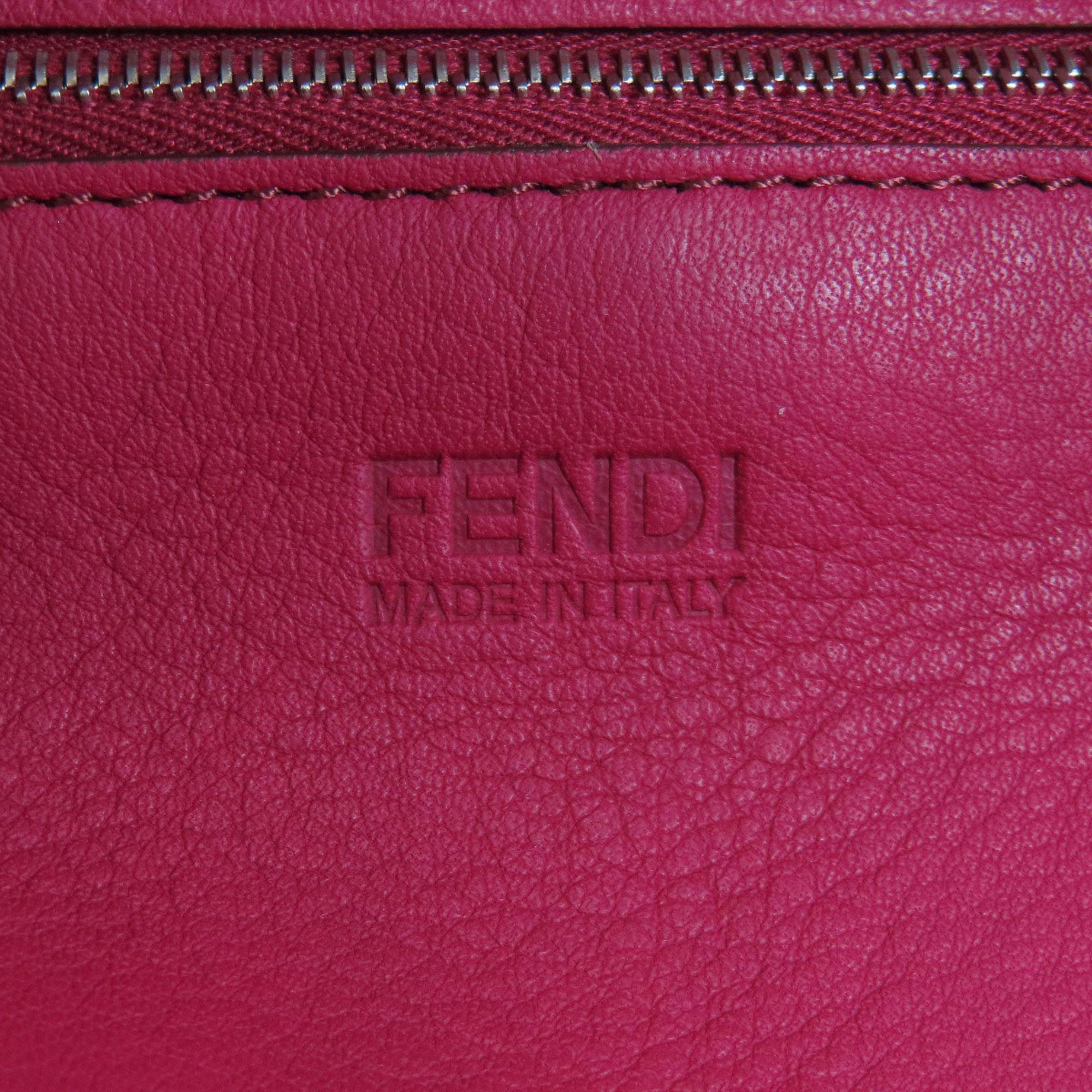 FENDI Tote Bag Calf Leather Women's