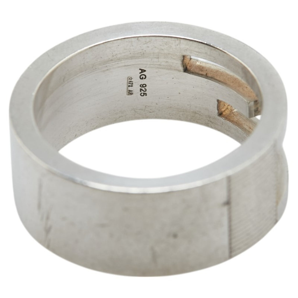 Gucci Branded G Ring #12 SV925 Silver Women's GUCCI