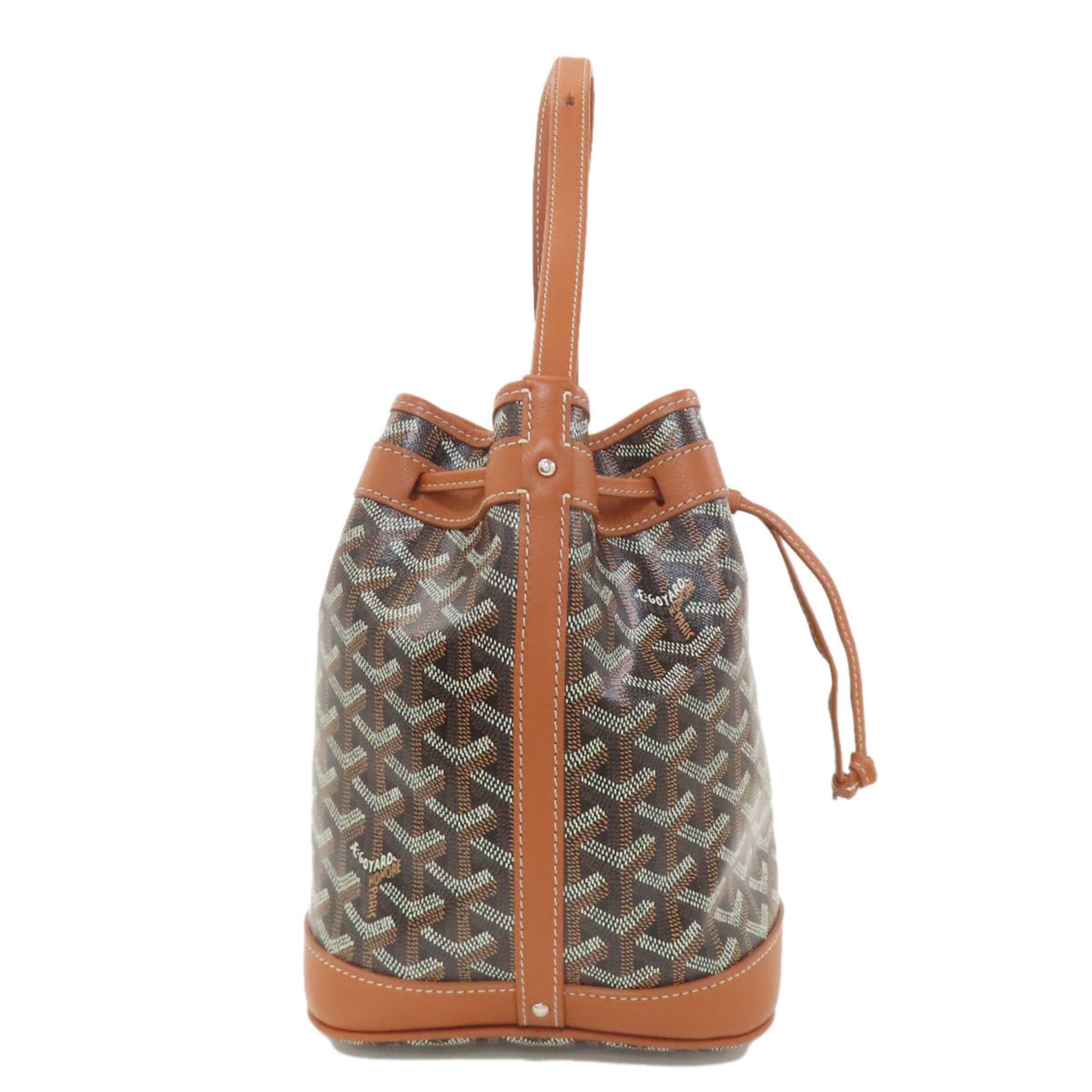 Goyard Petit Flo Bucket Shoulder Bag in PVC for Women