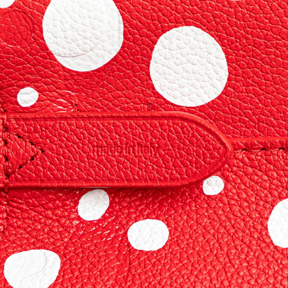Louis Vuitton LV x YK Yayoi Kusama Monogram Empreinte NeoNoe BB Limited Edition Handbag Shoulder Bag M46413 Red White Leather Women's LOUIS VUITTON — Like New