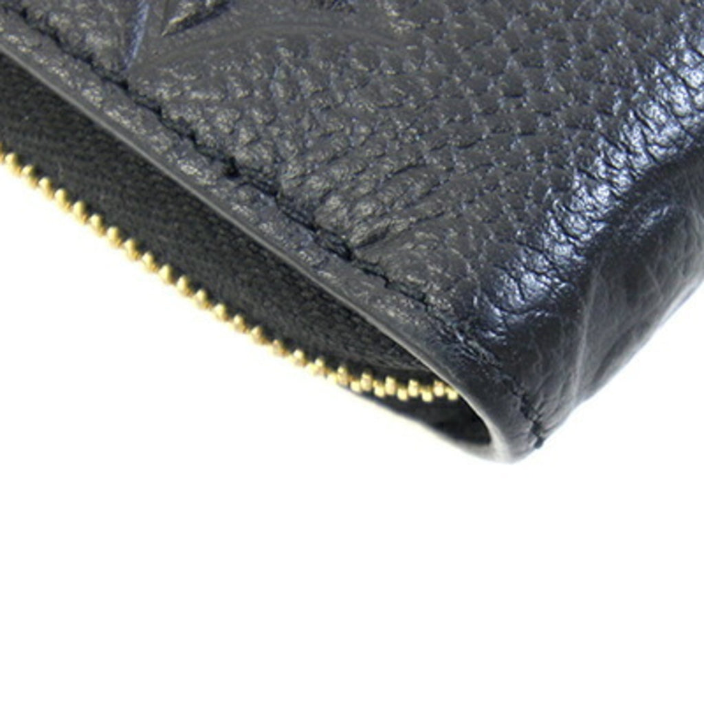 Louis Vuitton Monogram Empreinte Zippy Coin Purse in Noir, compact wallet, mini wallet for women.