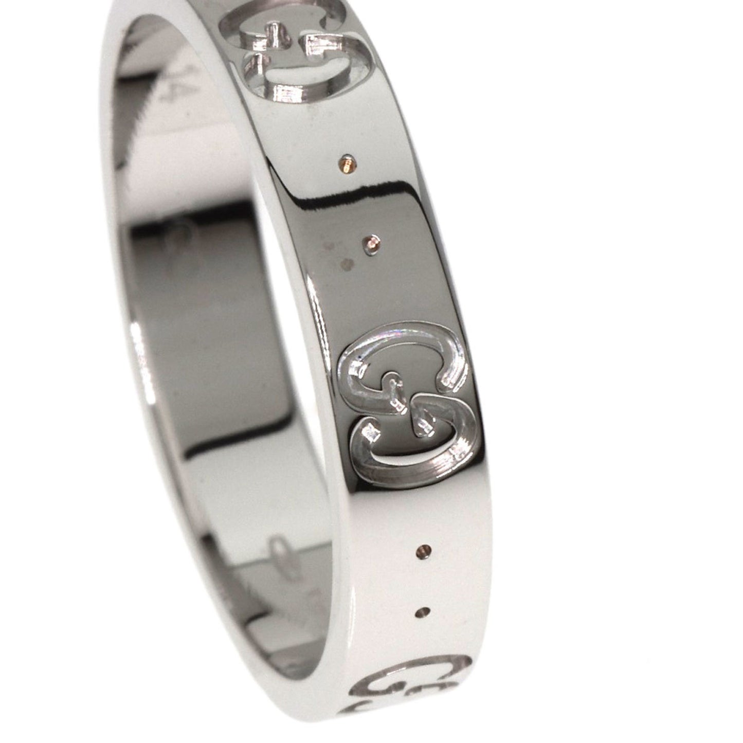 Gucci Icon #14 Ring in 18K White Gold for Women
