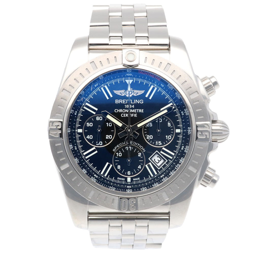 Breitling Chronomat Watch, Stainless Steel, AB0115, Automatic, Men's, Japan Exclusive, Overhauled — Good