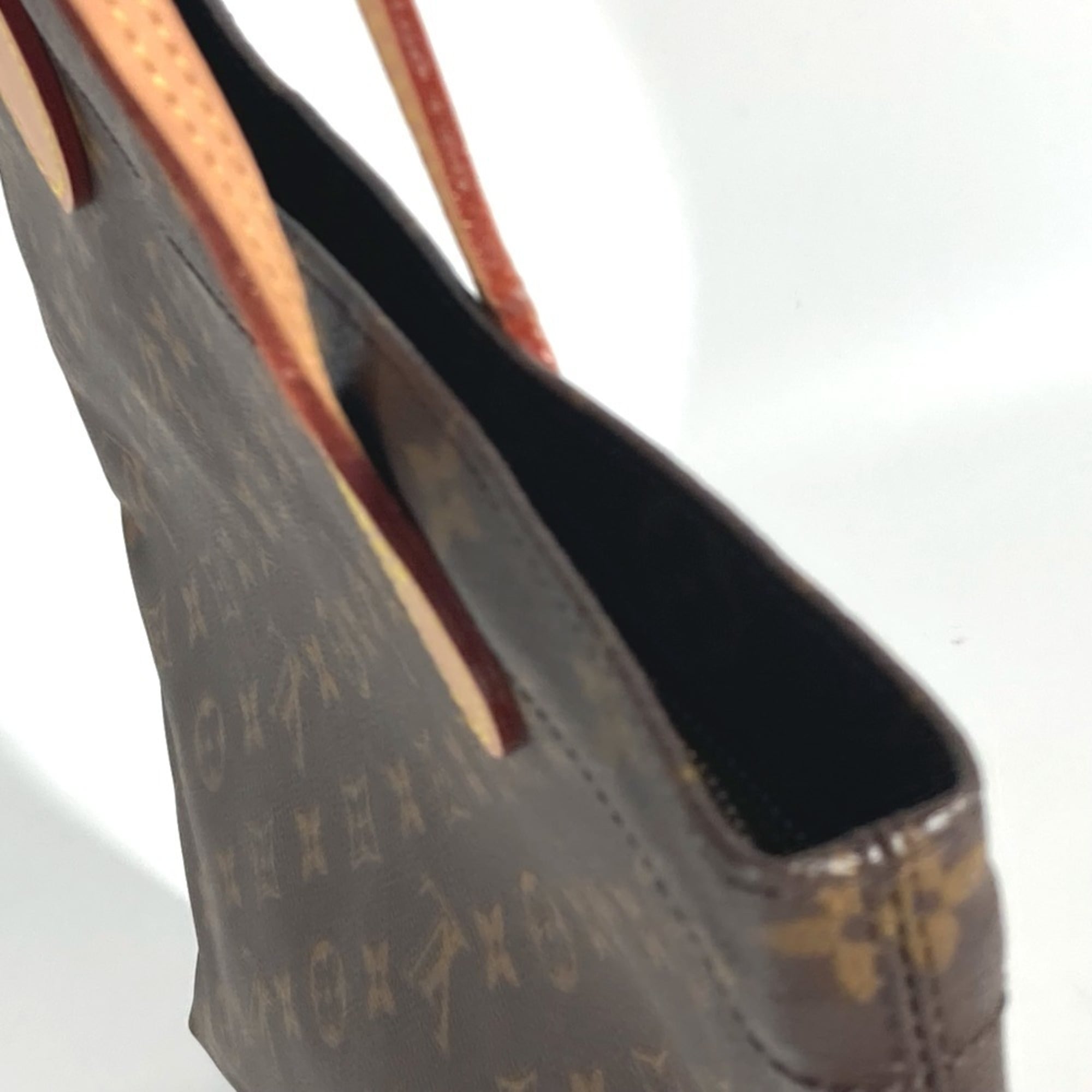 LOUIS VUITTON M45199 Monogram Carry It Tote Bag Shoulder Canvas Women's Brown G-240825-37 — Like New