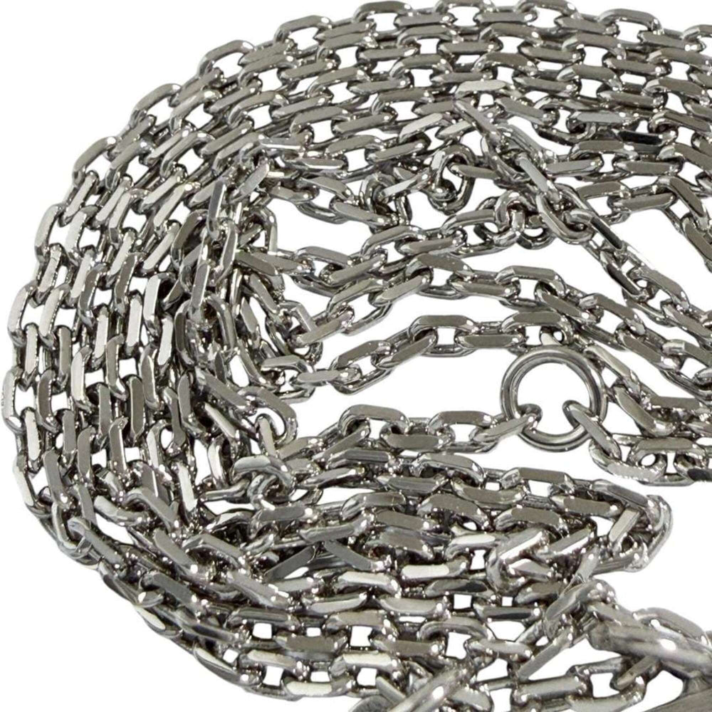 Fendi Men's Hexagon Pendant Long Necklace, 68-72cm — Like New