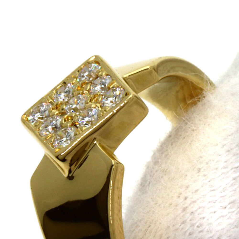 Christian Dior Dior Diamond Ring, 18K Yellow Gold, Women's — Like New