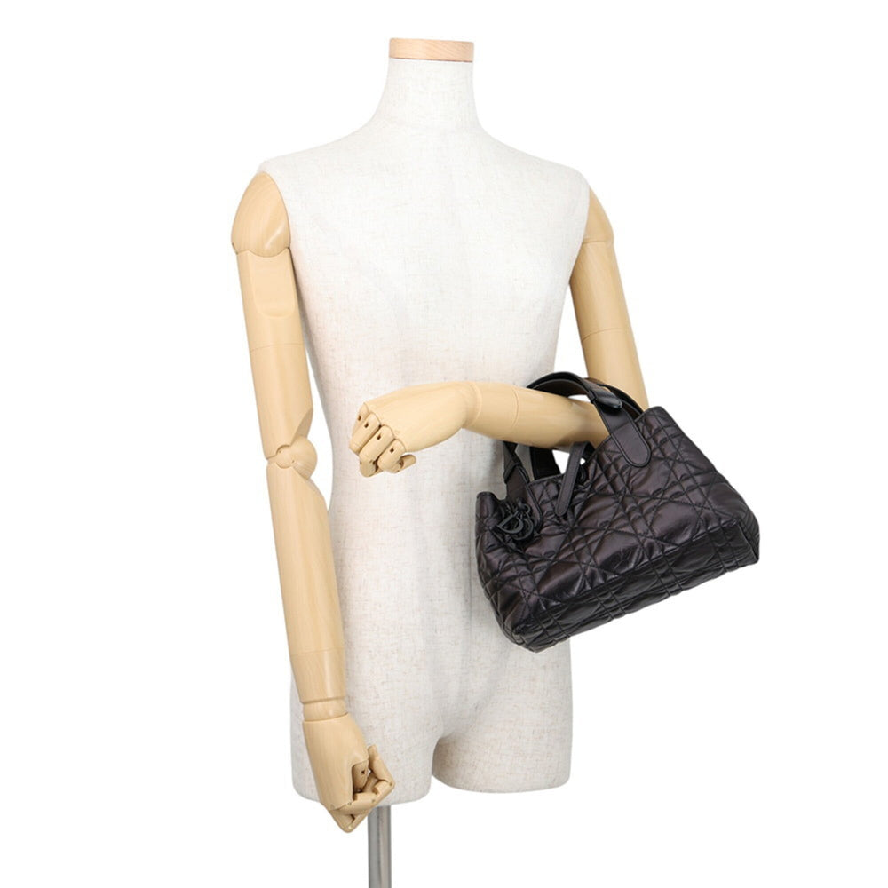 Christian Dior Macro Cannage Toujours Small Handbag M2822OSNW 2-way Black for Women — Like New