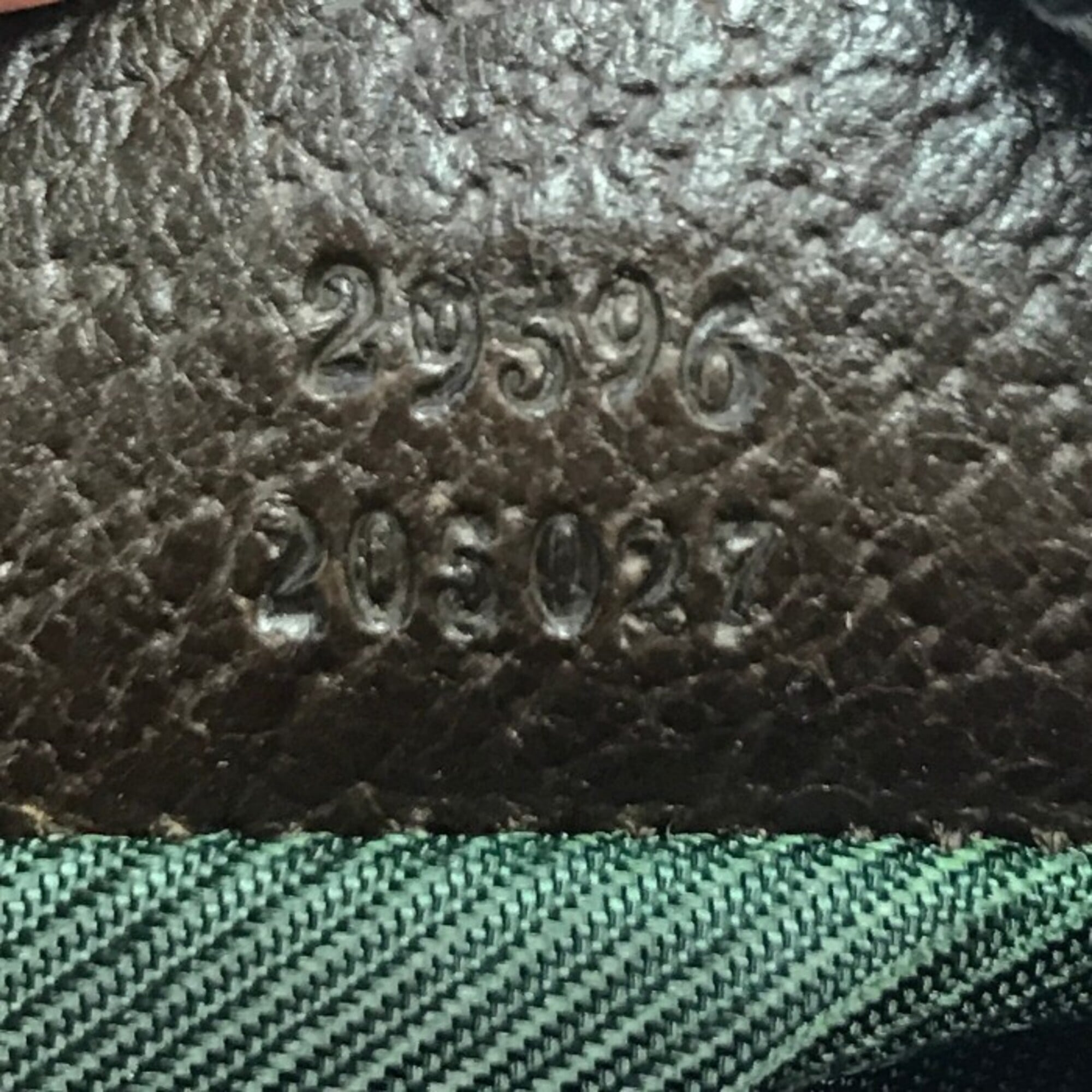 GUCCI GG Canvas Pouch Bag for Women, Brown, 29596 — Like New