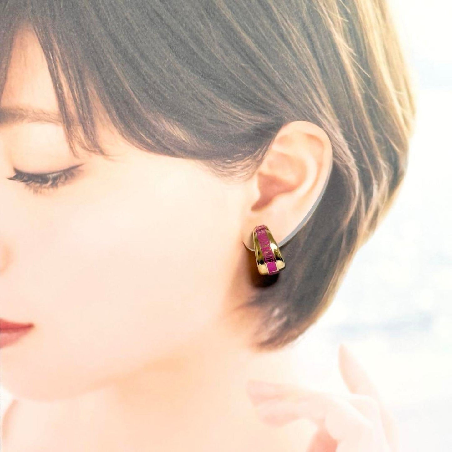 Christian Dior Dior Women's Code Earrings