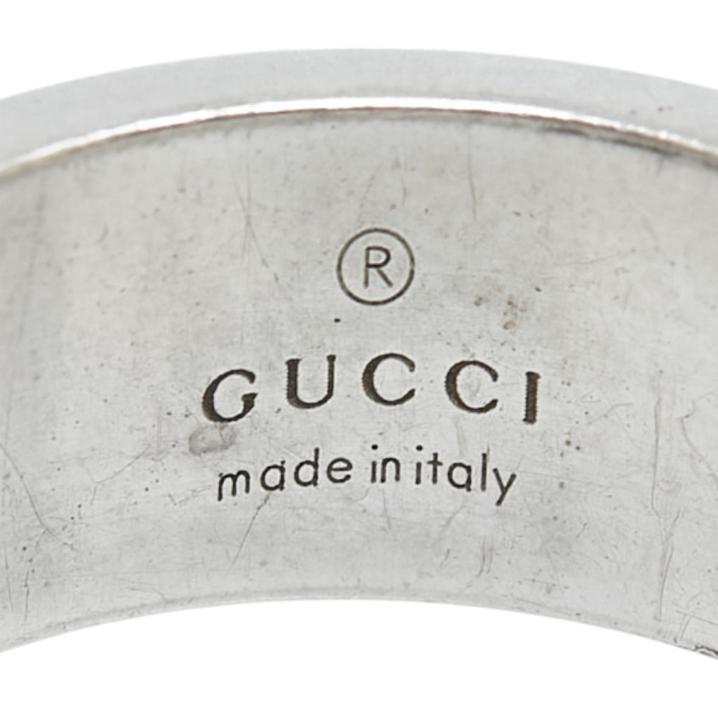 Gucci Branded G Ring #13 SV925 Silver Women's GUCCI