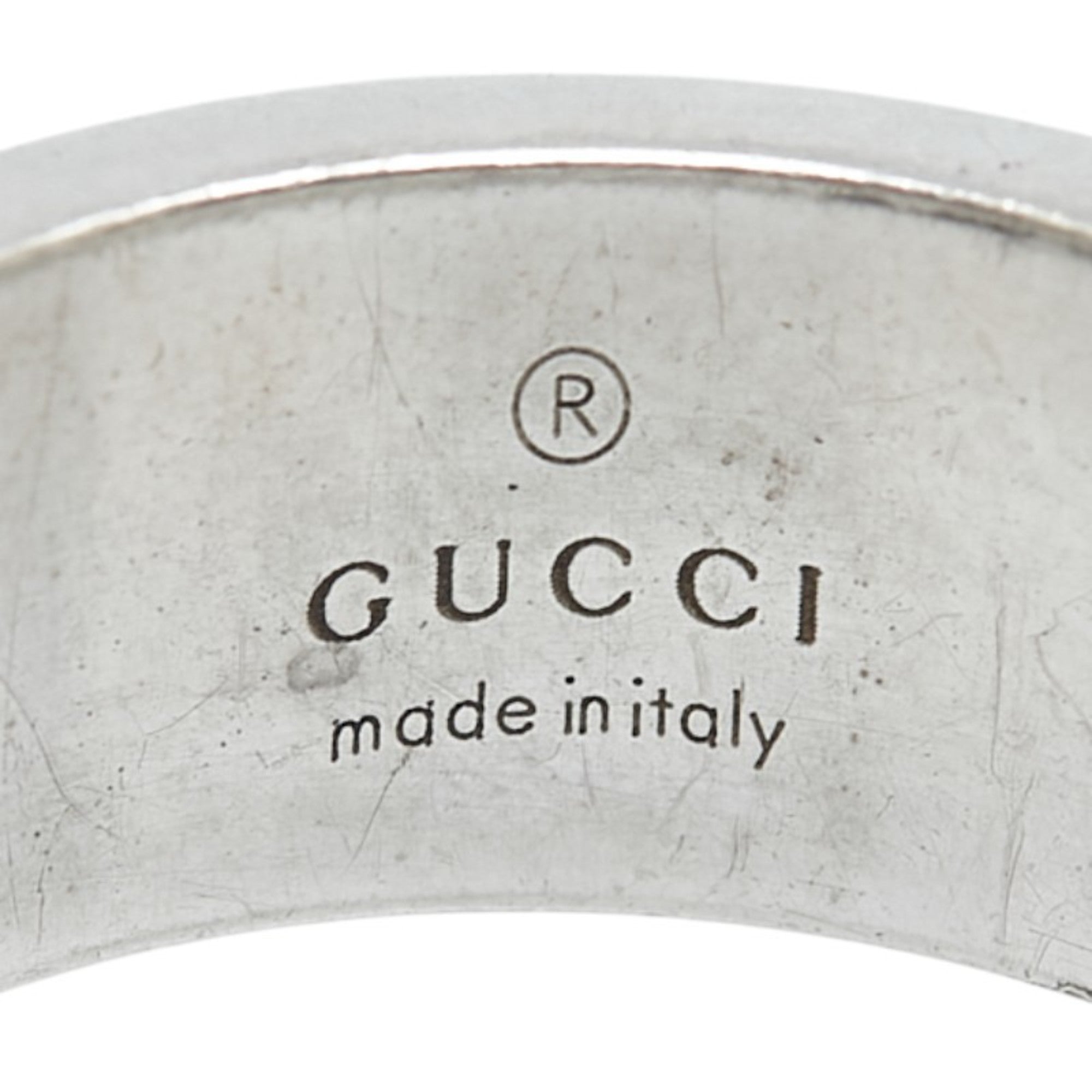 Gucci Branded G Ring #13 SV925 Silver Women's GUCCI