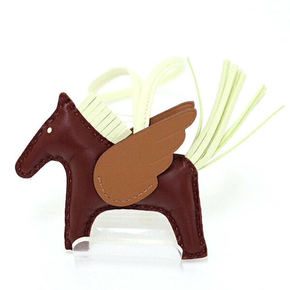 HERMES Rodeo Pegasus PM Rouge Ash/Jaune Milton/Gold Anjou Milo/Swift Unused F-04650 — New - Store Return