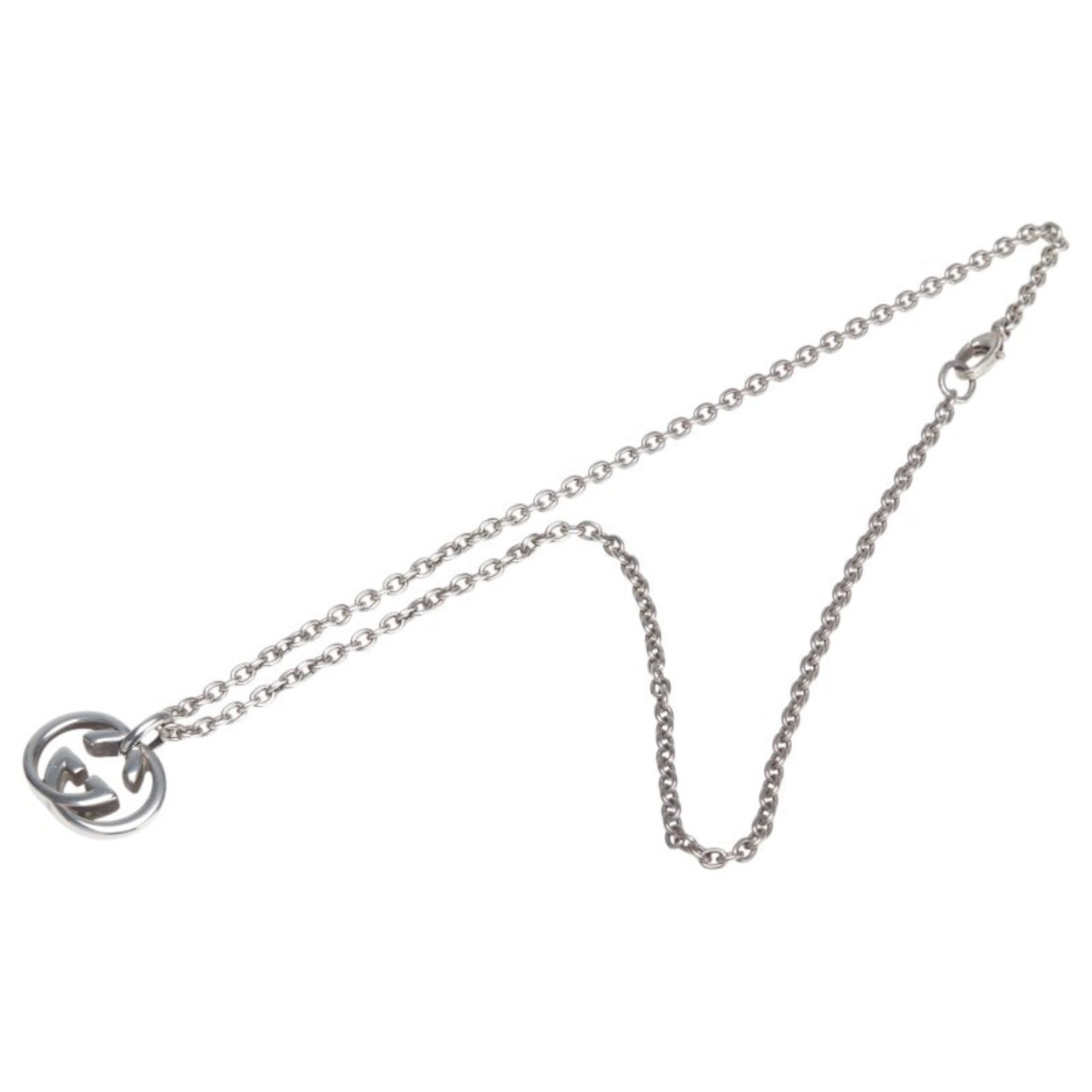 Gucci Interlocking G Necklace in SV925 Silver for Women