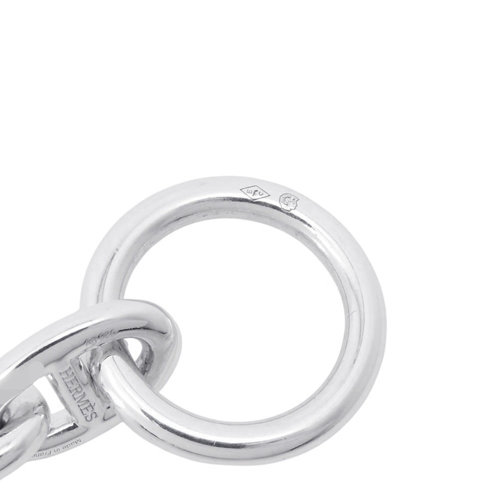 Hermes Chaine d'Ancre PM Bracelet, 14 links, SV925 silver — Like New