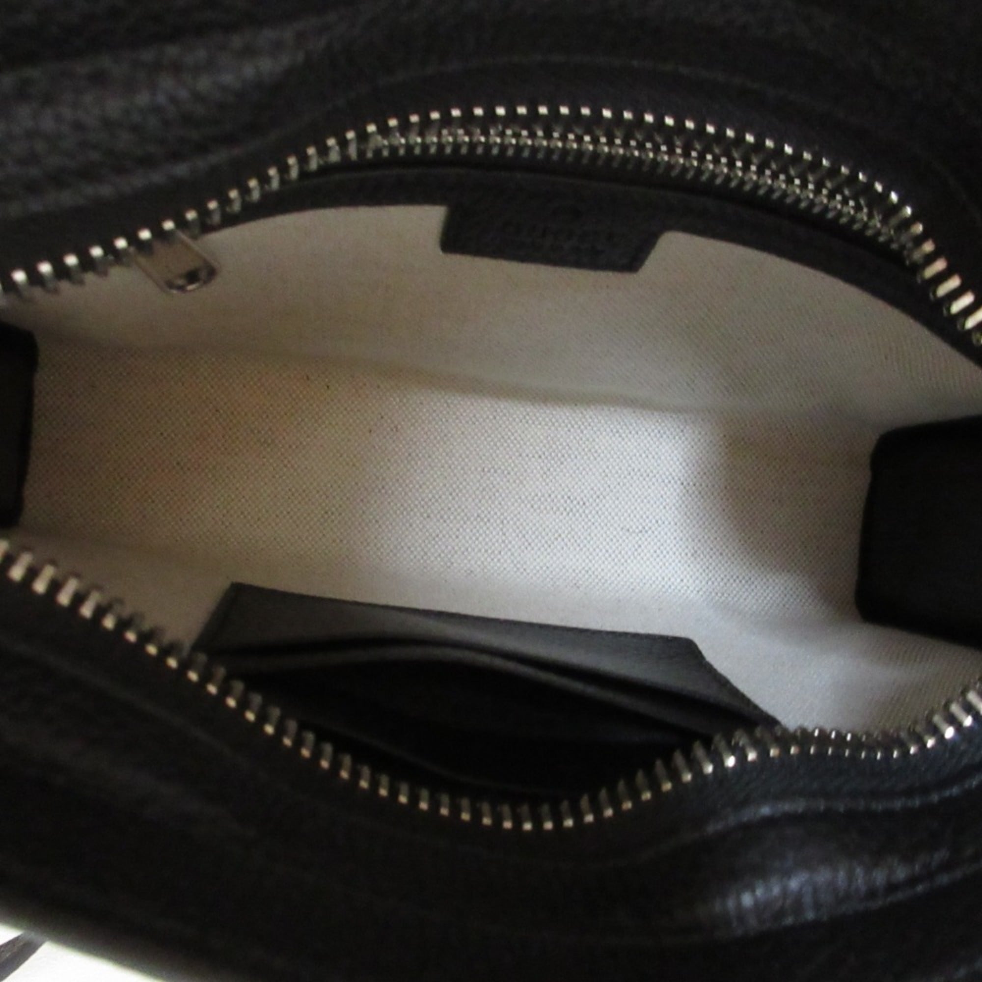 GUCCI Jumbo GG Mini Bag Shoulder 795240 Black Women's — Like New