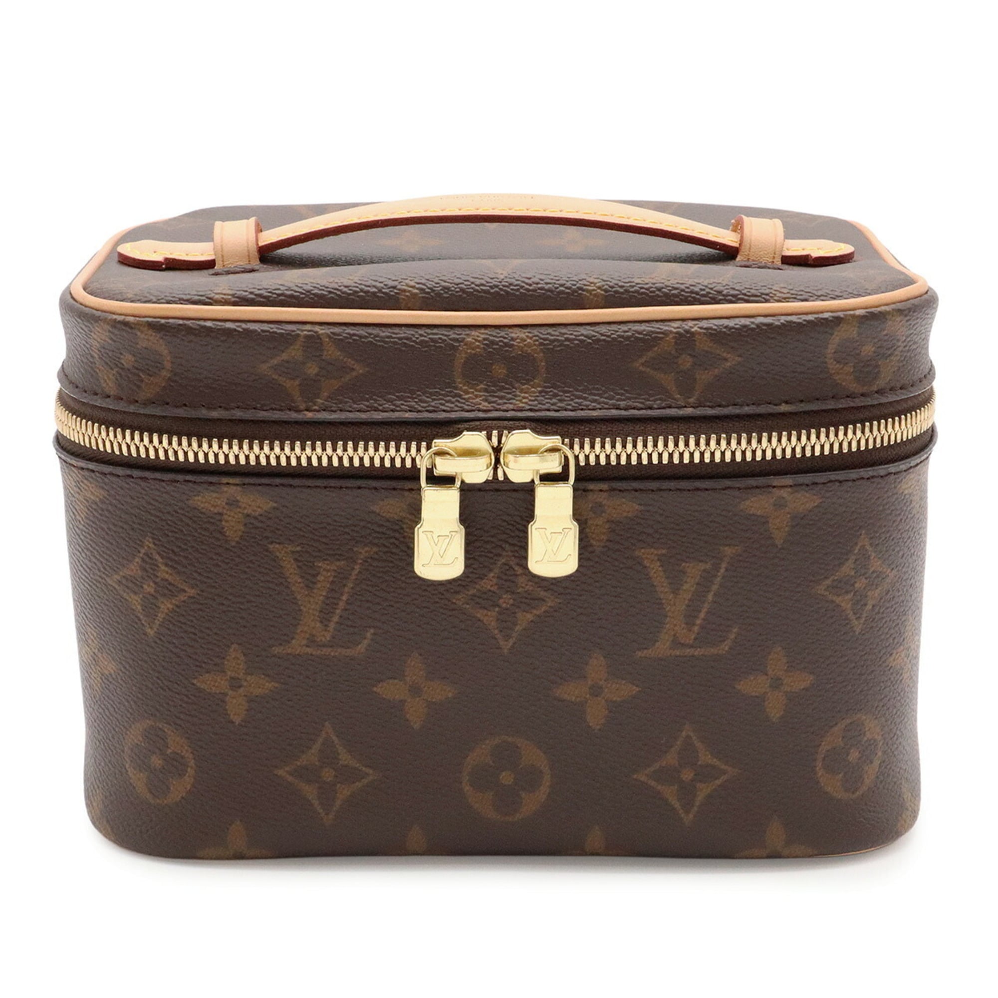 LOUIS VUITTON Louis Vuitton Monogram Nice Mini Handbag Pouch Makeup Box Travel Multi M44495 — Like New