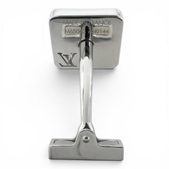 LOUIS VUITTON M65043 Bouton de Manchette Champs-Élysées Cufflinks, Silver, Made in France, Men's — Like New