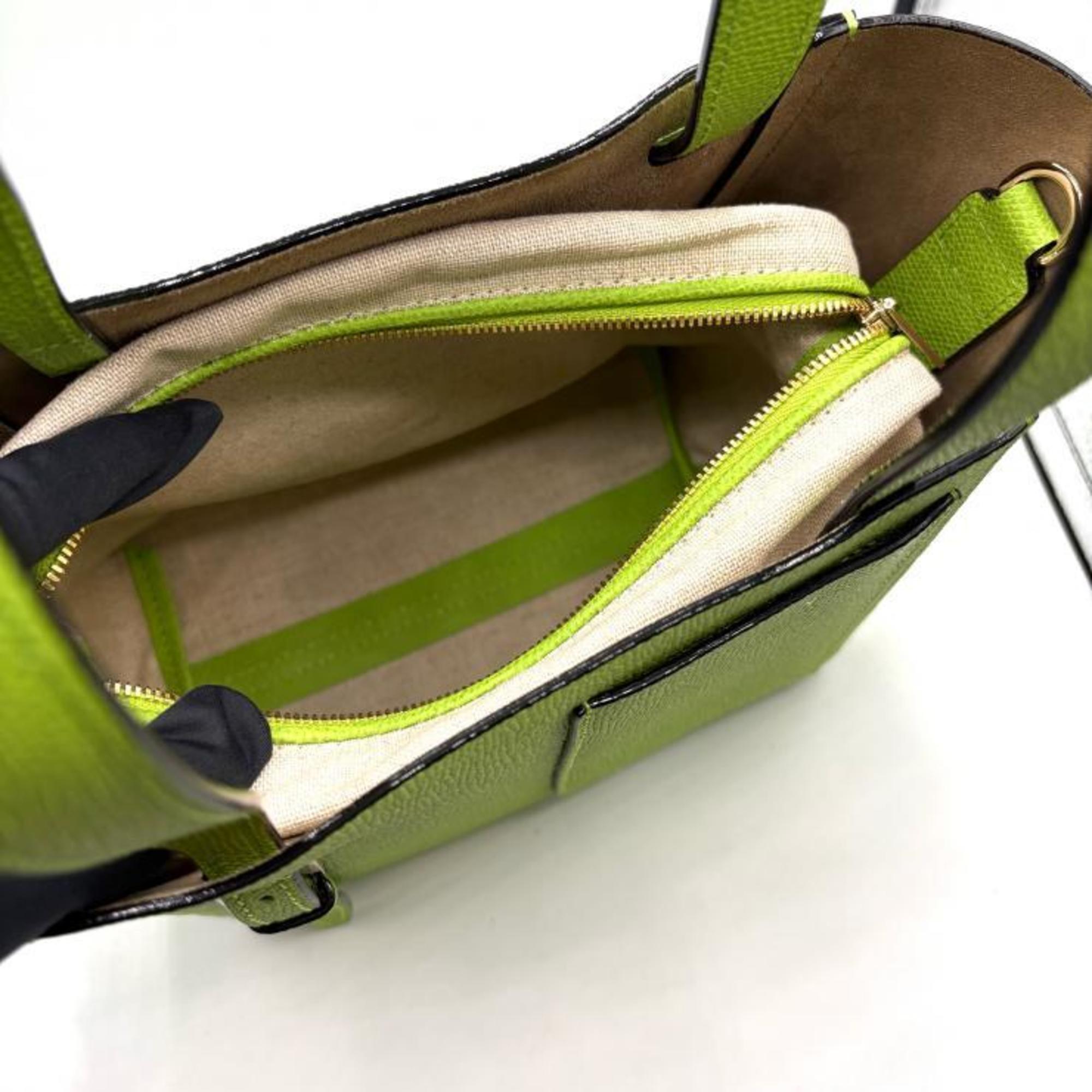 Valextra Bucket Micro Shoulder Bag, Apple Green (WBSF0090028LOCTFVE) — Like New
