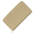 Celine Round Long Wallet 10B553BEL Beige Red Leather Zip Two-Tone Women's CELINE