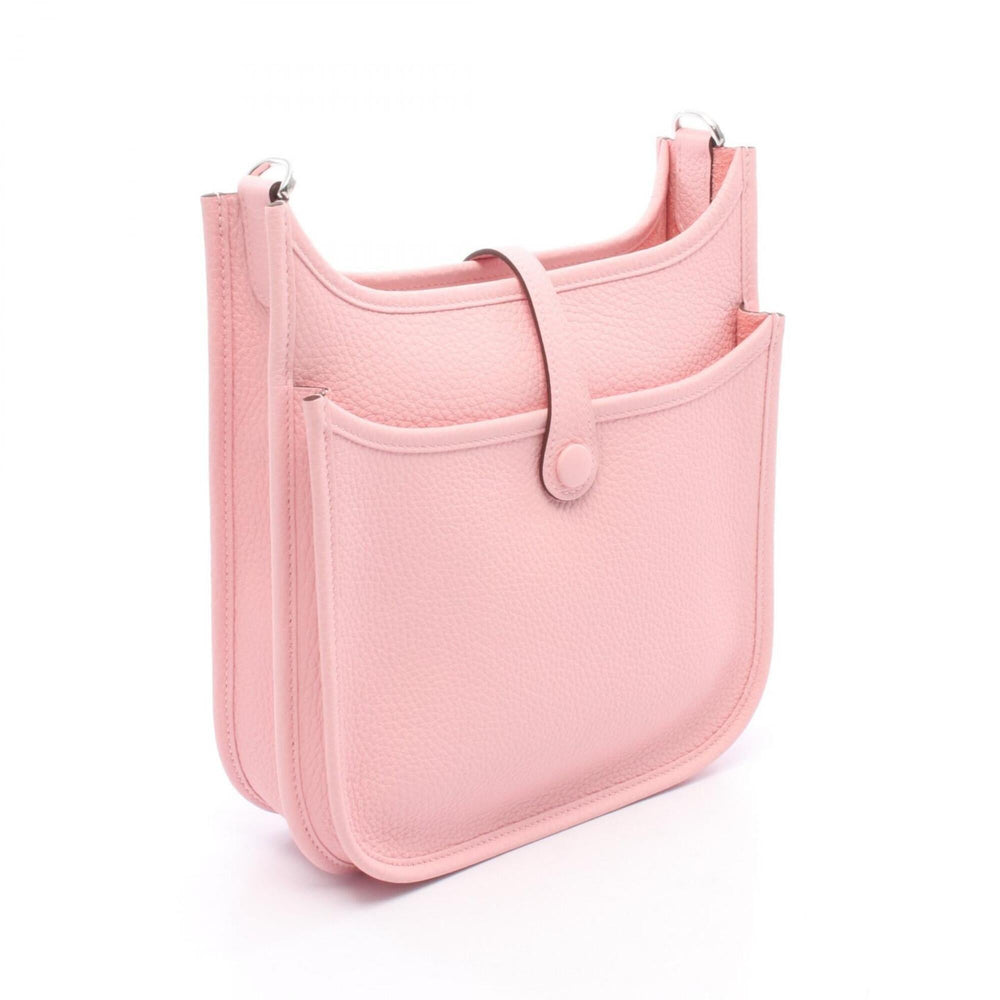 Hermes Evelyne 23 Shoulder Bag/Handbag, Leather, Taurillon Clemence Women's, Pink — New - Store Return