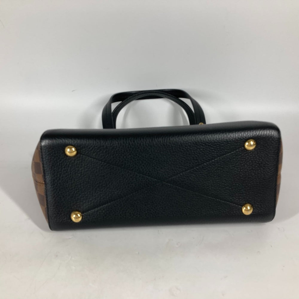 LOUIS VUITTON N41014 Damier Hyde Park Tote Bag Shoulder Canvas Women's Ebene Brown G-240625-20 — Like New
