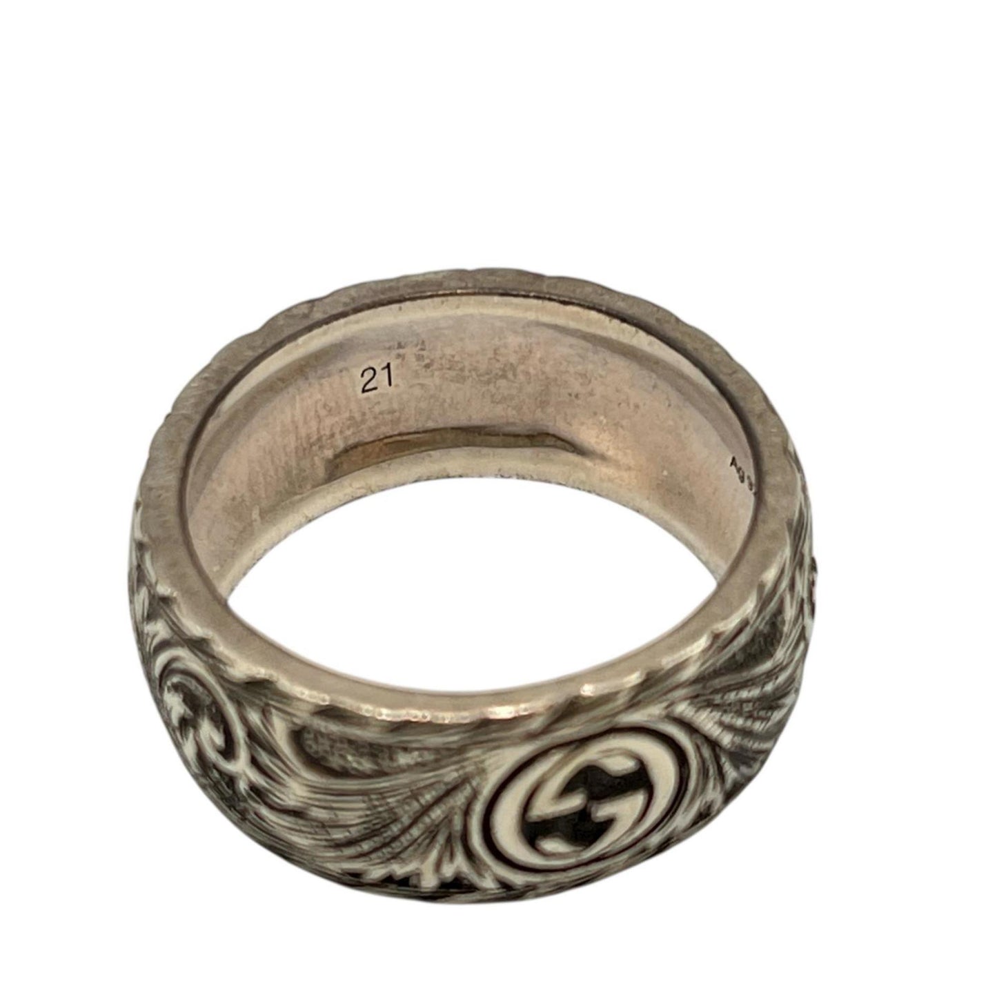 Gucci Cat Head Ring in Silver 925 for Men