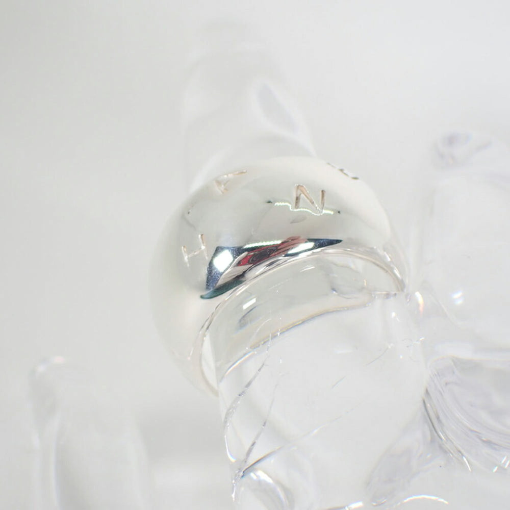 CHANEL 925 Wide Ring, Size 13.5 — Like New