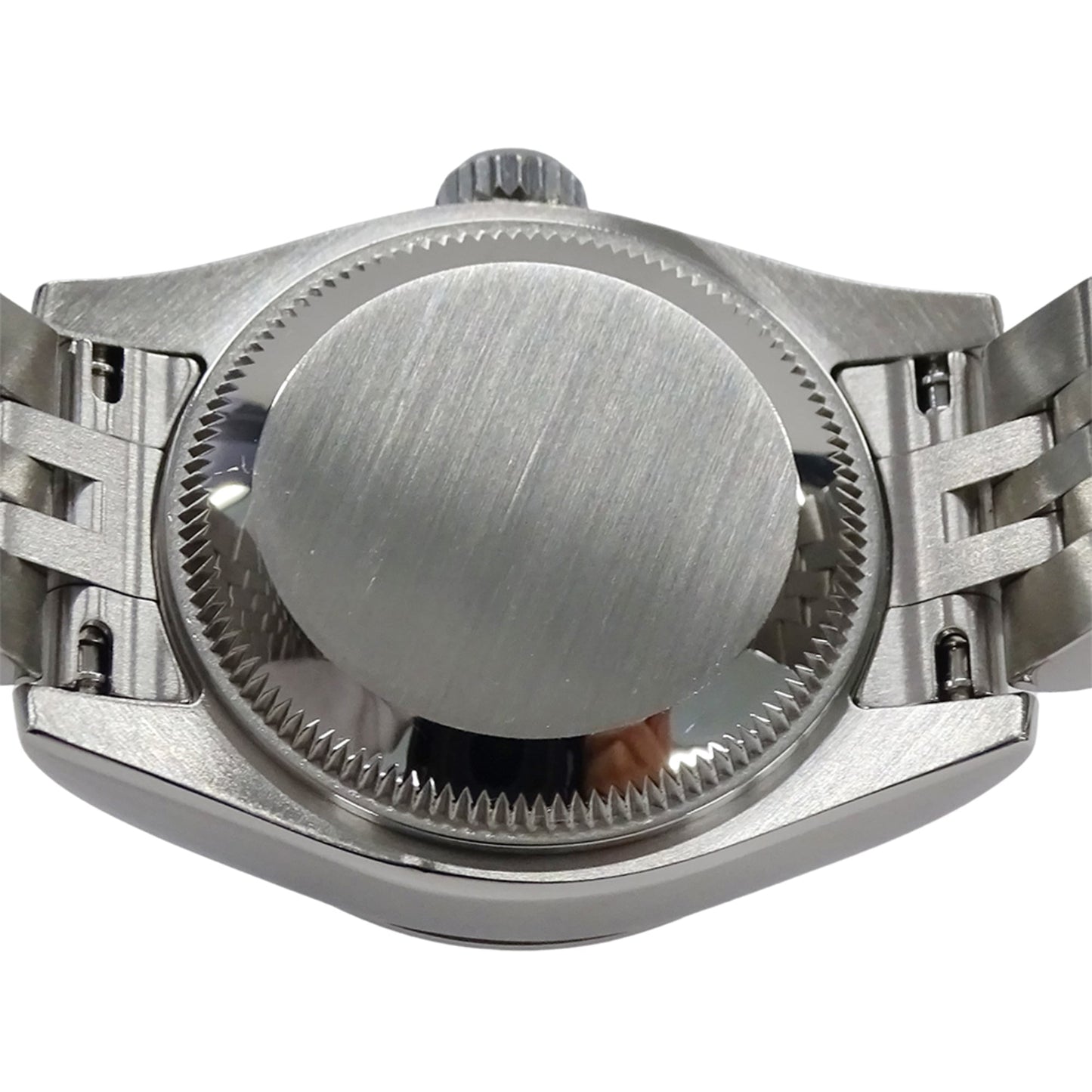 Rolex ROLEX Datejust 179174 Random Number Wristwatch Ladies Brand Automatic AT Stainless Steel SS White Gold WG Silver Black Roman Polished