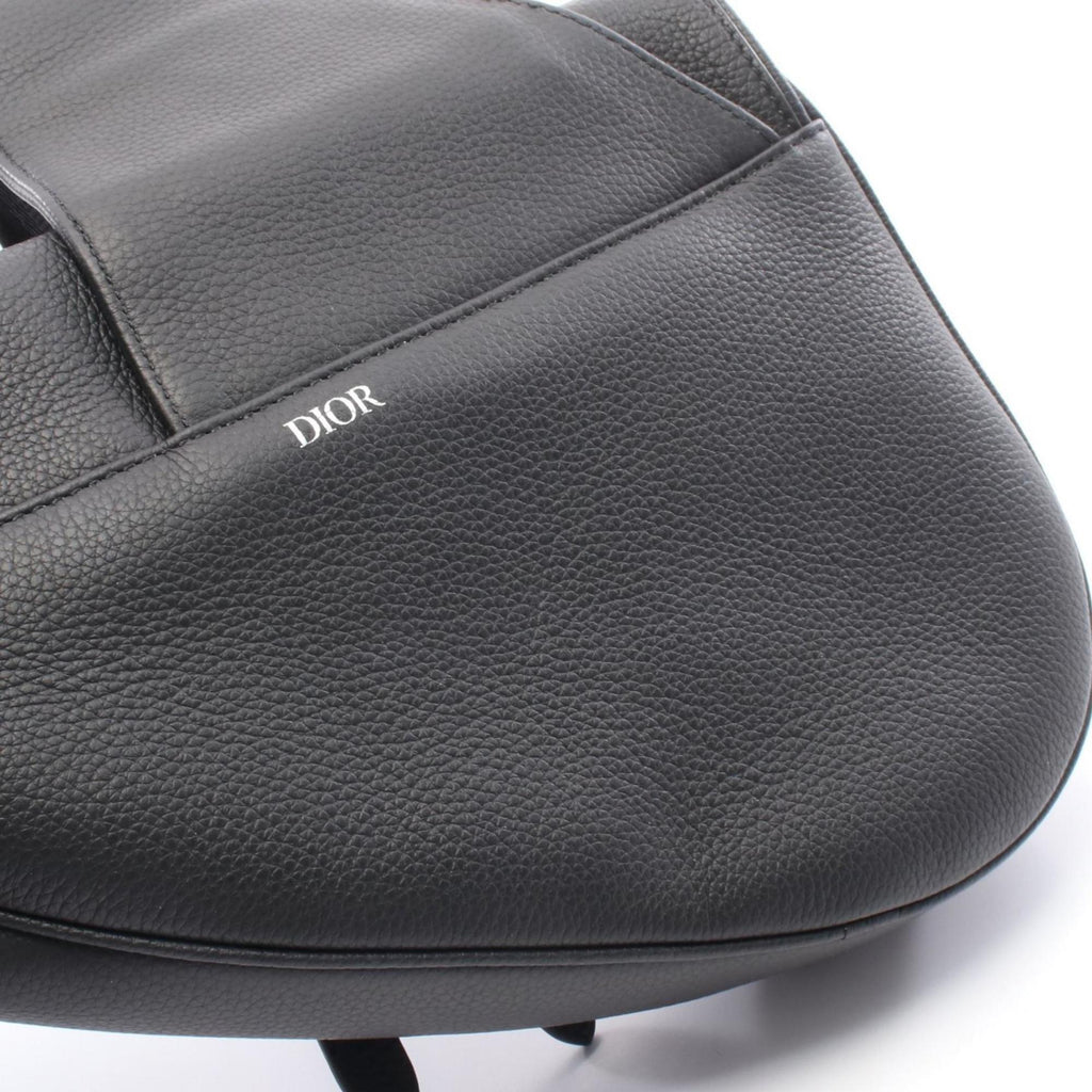Christian Dior Dior DIOR x ERL SADDLE Saddle Bag, Waist Body Handbag, Leather, Men's, Black
