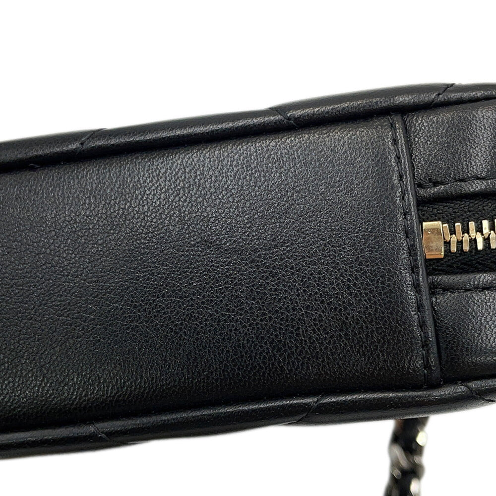 Chanel Chain Shoulder Bag CHANEL19 Coco Mark Lambskin AP2728 CHANEL Handbag Black Women's — Like New