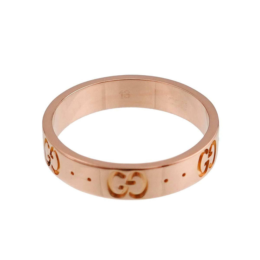 Gucci Icon Ring #13, 18K PG Pink Gold 750 — Like New