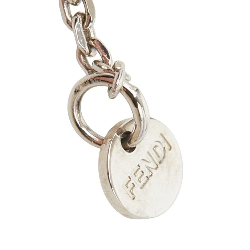 Fendi Logo Plate Necklace 1A0923 Metal Women's FENDI — Like New