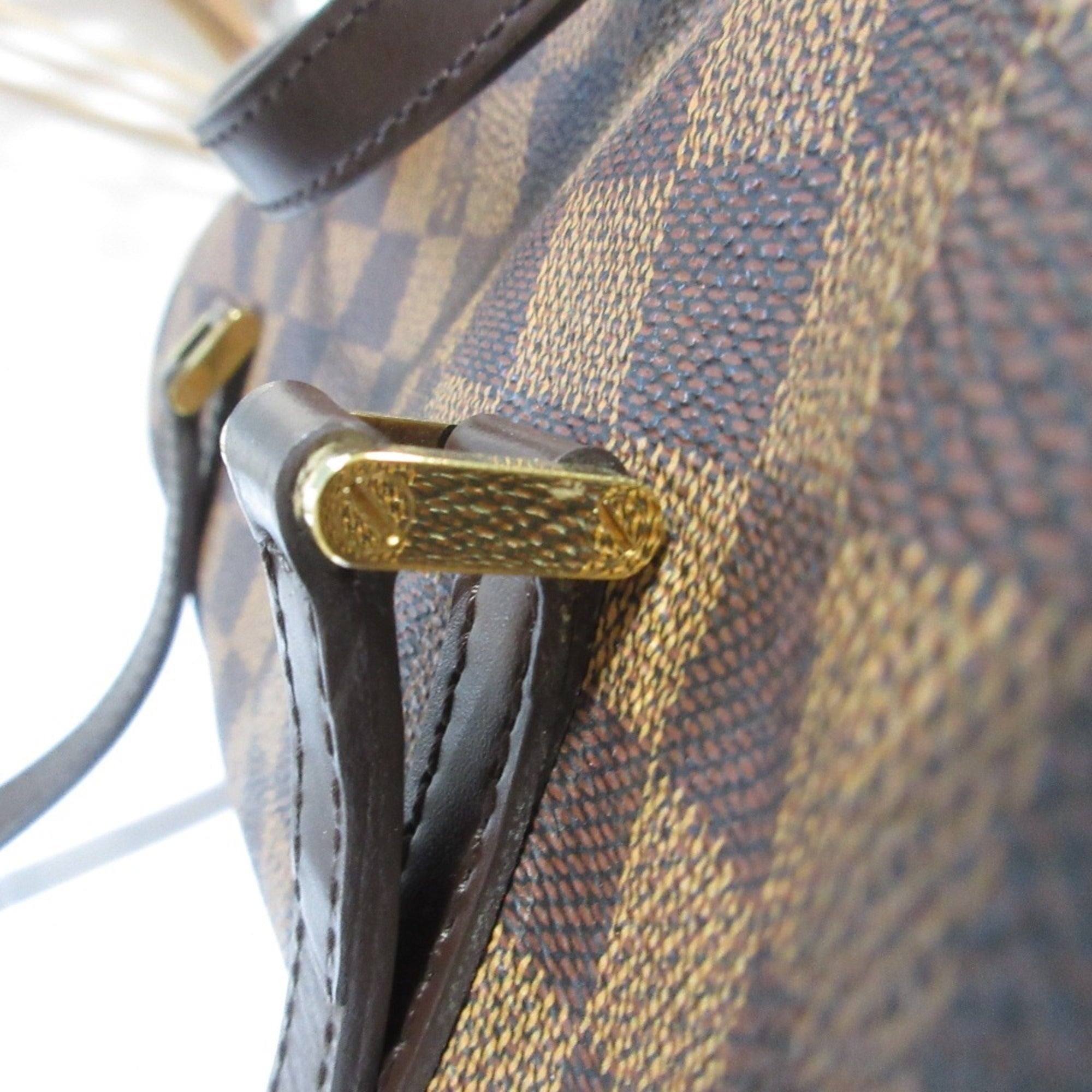 LOUIS VUITTON Louis Vuitton Damier Ebene Papillon PM Handbag N51304 Brown Women's — Like New