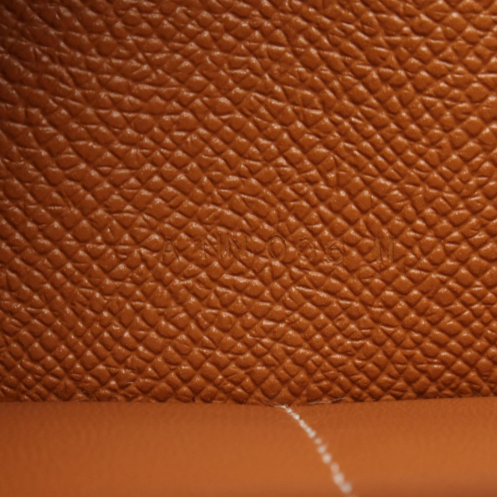 Hermes Hermès Kelly Wallet, long bifold wallet, leather, Epsom women's, brown