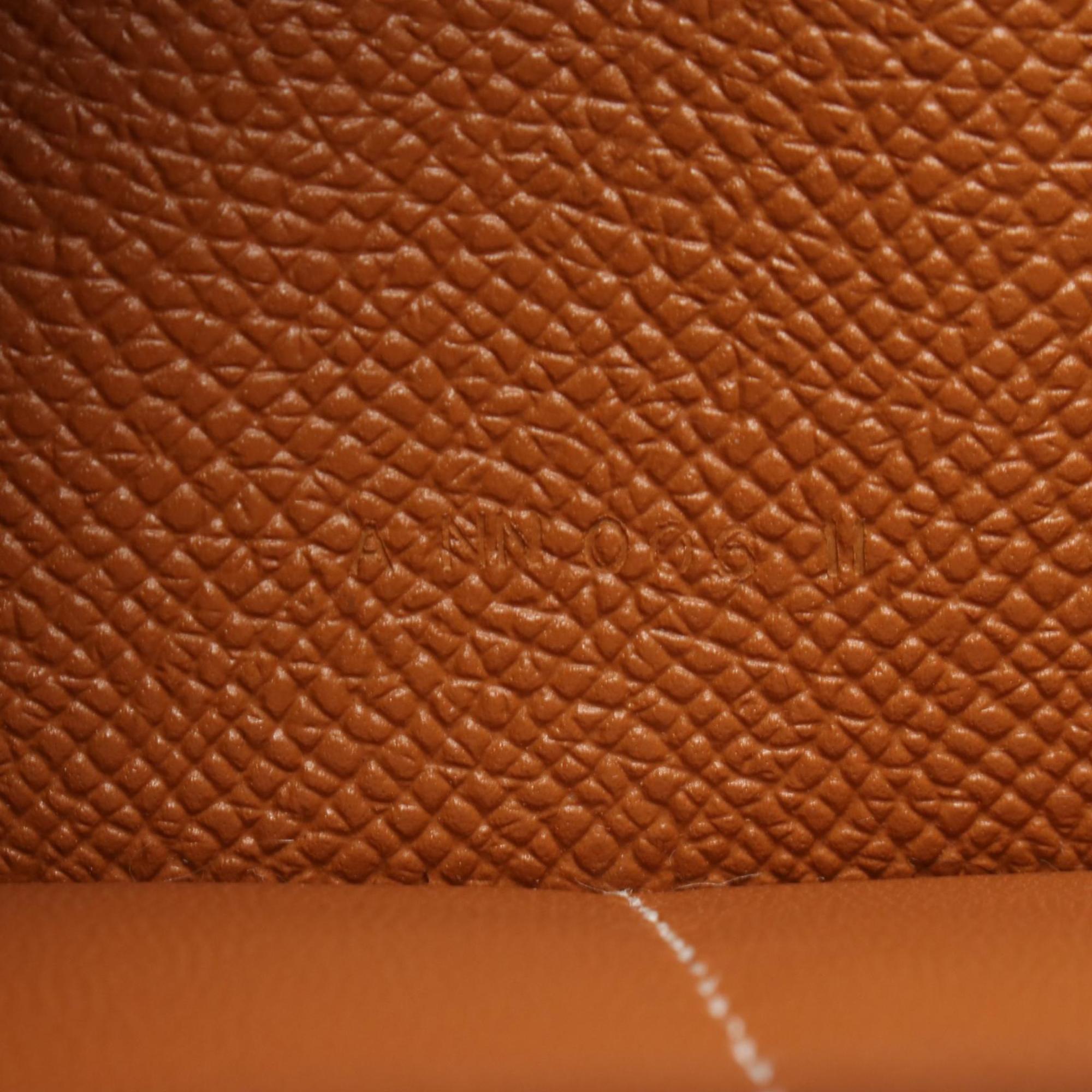 Hermes Hermès Kelly Wallet, long bifold wallet, leather, Epsom women's, brown