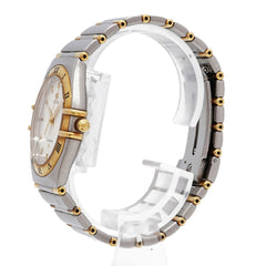 Omega Constellation Half Bar 1312.3 Silver Dial Watch (Boys' Size) — Good
