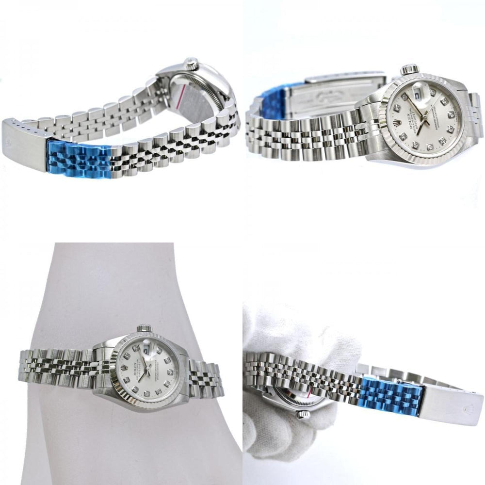 ROLEX Datejust 10P Diamond 79174G Women's Watch SSx18KWG 40458 — Good