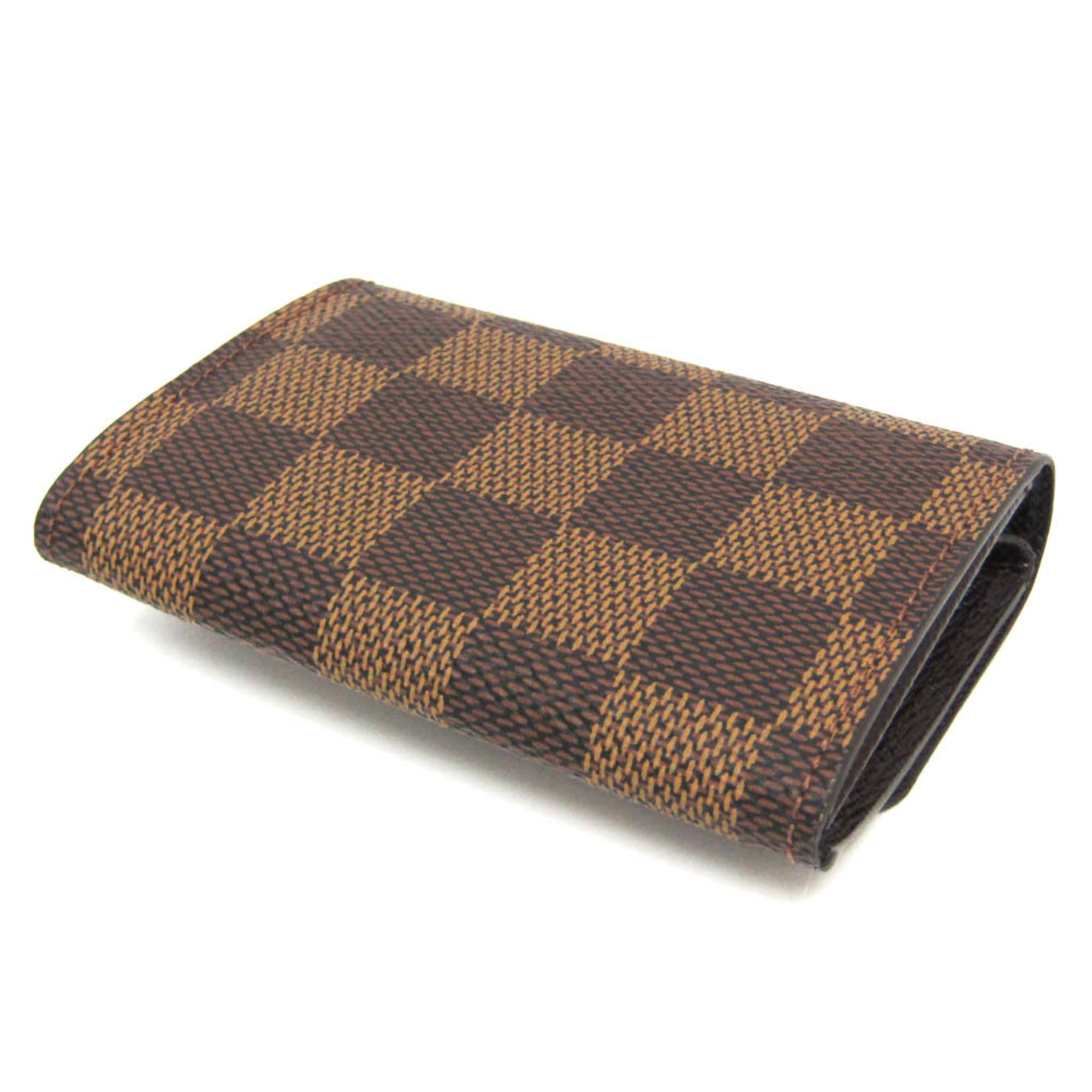Louis Vuitton Damier Coin Purse N61930 Men,Women Damier Canvas Coin Purse/coin Case Brown,Ebene